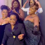 Taraji P. Henson Instagram - It’s going to be a purple season with my purple girls @oprah @daniebb3 @tasiasword @hermusicofficial 💜💜💜@thecolorpurple is in theaters Christmas Day!!