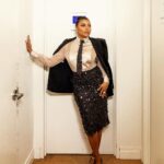Taraji P. Henson Instagram - Last night at @colbertlateshow talking all things @thecolorpurple + @blhensonfoundation 💜💜💜 #thecolorpurple #blhfoundation