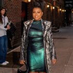 Taraji P. Henson Instagram - Last night at @colbertlateshow talking all things @thecolorpurple + @blhensonfoundation 💜💜💜 #thecolorpurple #blhfoundation