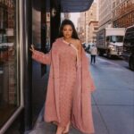 Taraji P. Henson Instagram - Painting the skies purple with the cast of @thecolorpurple today in NY 💜 #colorpurple