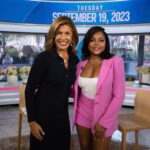 Taraji P. Henson Instagram - Thank you Hoda and @todayshow for having me. We spoke about our amazing partnership with @katespadeny and launching our new SheCare Wellness Pods at Hampton University this fall! 💕