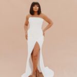 Taraji P. Henson Instagram - Feeling blessed @criticschoice 🤍🪽🤍 #CriticsChoiceAwards #TheColorPurple #AwardsSeason Photographer: @mr_dadams Makeup: @saishabeecham Hair: @tymwallacehair Nails: @customtnails1 Stylist: @waymanandmicah Producer: @sauntemakesithappen Products: @tphbytaraji Dress: Custom @boss Jewels: @theofficialpandora Shoes: @alevimilano Tailoring: @matthewreisman