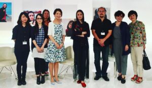 Taraneh Alidoosti Instagram - NHK TV Tokyo, interview for Taraneh Alidoosti's retrospective, June 6 to 10th.
مصاحبه به بهانه ی نمایش فیلمهای ”من،ترانه، ۱۵ سال دارم”، ”پذیرایی ساده”، ”درباره الی”، و ”فروشنده” در توکیو، ژاپن