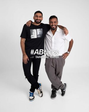 Tareq Al Harbi Instagram - كنت ضيف في حلقة رائعة من برنامج #abtalks الحلقة بإذن الله بتنزل بكره ب الليل اتمنى اكون توفقت فيها واحبكم والسلام عليكم 😂❤️