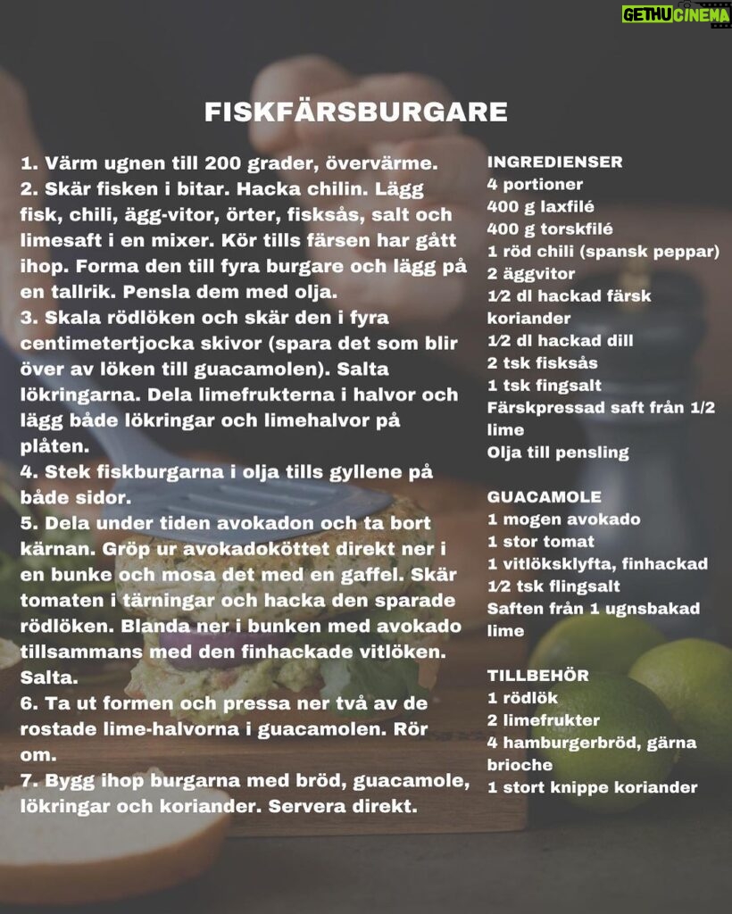 Tareq Taylor Instagram - Annons för egen verksamhet Byt ut sommarens klassiska hamburgare mot dessa läckra fiskfärshamburgare med guacamole och rödlöksringar 😍 Hitta fler recept som detta, inspiration och mängder av smarta och snygga produkter av restaurangkvalitet på www.homebytareqtaylor.com