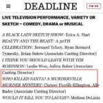 Tate Ellington Instagram - I’m married to a 3 time Artios Awards nominee. Congrats @cdfioe !!!❤️ @csacasting #artiosawards #casting #castingdirector Los Angeles, California