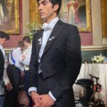 Taylor Zakhar Perez Instagram - This is Keith Madden. Keith is good at fashion. Like really good. He brought us to Savile Row where legitimate royalty get their bespoke threads made. This was our first day of preprod and probably the first best day ever. We also wore the exact same outfit one day. He wore it better. Thx Keith. Savile Row, London