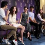 Taylor Zakhar Perez Instagram - Thank you @savfilmfest for having me for “The Breaking Big Panel” w/ @entertainmentweekly The most precious thing we have to give is our time, so thank you to everyone who came out to spend theirs with us. Team: @jasonbolden @prada @michaelduenas Photo: @dia.getty #scad #savff