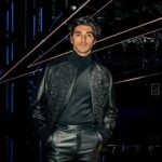 Taylor Zakhar Perez Instagram - Thanks for having me, Bo Ming. @kbhong_official You knocked it out of the 🏟️ Fit: @jasonbolden @kbhong_official Photos: @vincentpoetzsch @manuelbifari Groomer: @barikhalique Milan, Italy