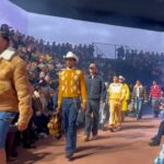 Taylor Zakhar Perez Instagram - That was an emotional experience. Thank you @pharrell @louisvuitton & The Dakota and Lakota nation artists. 📸: @vincentpoetzsch Team: @jasonbolden @bentalbott