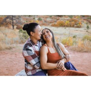 Tecia Pennington Instagram - I just love Love♥️ You can just feel the love they have for each other #couplessession #mommies #mamitas #badasscouples #coloradophotography