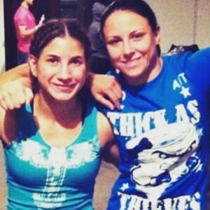Tecia Pennington Instagram - We met as fellow fighters and teammates many moons ago. To see all our individual successes and the beautiful relationships that have blossomed throughout the years makes my heart happy. We will always be fighters but now we have all entered the chapter of life called Motherhood. I can’t wait for all the new memories to come! #LifeLongFriends Swipe ⬅️ slide 7 is golden 🤣 #SinceForever