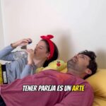 Teresa Pérez Instagram - Contras de dormir con pareja 😃 #chicas #chicos #humor #pareja