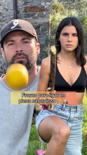 Teresa Pérez Instagram - Frases para ligar en plena naturaleza 🌾🏔️ #chicas #chicos #humor