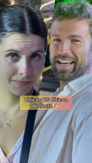 Teresa Pérez Instagram - Chicas VS Chicos de fiesta 🎉 #chicas #chicos #humor