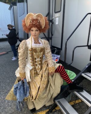 Teryl Rothery Instagram - I reiterate…..Muriel, ever so subtle! 😄 #virginriver #virginriverseries #netflix 
Season 4 starts airing TOMORROW July 20 🎉👏🏼💕