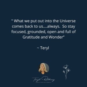 Teryl Rothery Instagram - Our thoughts and our actions have consequences. Every kind act and kind word has so much power. Even something as simple as a smile. So I send you smiles, and joy  today. 💕