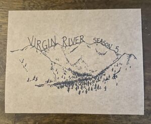 Teryl Rothery Instagram - Anyone else missing @virginriverseries?? Here’s a little reminder. This lovely card was designed by our sweet “Denny”!! Aka @kaibury 🌷

#virginriver #netflix #family