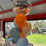 Tetona Jackson Instagram - Yesterday was a special one. Harlie’s Blippi Birthday Bash! There were train rides, arts & crafts, lots of running, and dessert for days!