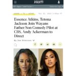 Tetona Jackson Instagram - I have no words. Feeling incredibly blessed @cbstv