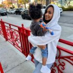 Tetona Jackson Instagram - And just like that I have a 2 year old 🥹 Happy birthday my precious baby girl. Words cannot express how thankful I am for you. Also… @blippi & fries for the win… always lol