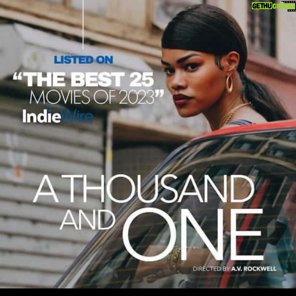 Teyana Taylor Instagram - Dear INEZ, For you to be someone who has never truly received love without conditions, I’m in awe of your capacity to exhibit not only love for everyone around you, but one of the deepest most unconditional loves I’ve ever experienced on and off screen. That is a life skill that not many possess. So just in case nobody ever told you - You are an amazing Mother. You are seen. You are regarded. And you are enough! I love you. So many of us are you. So thank you. From me, and every other mother out there acting on a mother’s love that only we would know. You beautiful brown girl INEZ… everyone wants to know “why & what is she smiling about in the cab at the end of the movie?” Ain’t it crazy how when a Black Woman smiles she has to have a reason why? You’ve earned that smile. It is your’s and your’s alone. YOU SMILED because you know that you’ve done your part! That you’ve shown up for everyone else, and now you can feel good about finally showing up for yourself. I delight in showing up for you, in giving you a voice. And I’m sure God is showing up for me through you. A journey of walking A Thousand and One miles starts with a single step…. To my village that helped me SHOW UP for INEZ. First: My father God I thank you & praise you in the name of Jesus I thank you for who you are. All seeing, all knowing & all powerful! 🙏🏾 AV ROCKWELL, LENA, RISHI, MY BEAUTIFUL BABY GIRLS. MY PARENTS, EDDIE & JULIE, FOCUS FEATURES, MY AMAZING CAST & CREW, THE ENTIRE PRODUCTION STAFF. MY WME FAMILY, THE AUNTIES & my whole support system! There would be no Inez with out y’all. Thank you for all the amazing honors, nominations, wins and SEEING & SHOWING UP for INEZ. @nbrfilm @criticschoice @sundanceorg @thegotham @indiewire @filmindependent @variety @rottentomatoes I am beyond grateful for the love 🙏🏾✨🫶🏾🥹😢🌹❤️ #athousandandone