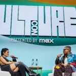 Teyana Taylor Instagram - Yesterday was nothing short of MAGICAL!! ✨✨✨I want to give a super heartfelt thank you to @CultureCon for blessing me with the first ever Culture Con Legacy Award! I appreciate you guys beyond words! You could have given this award to so many others, but you chose to give it to me, and for that I am thankful and humbly grateful! Thank you to the overload of warm love in the room & Thank you to the amazing @capitol_ej for the dope conversation & and the ELITE FEETSSSSSSSSS!!! A time was had!🌹🫶🏾🌹 #culturecon 📸: @culturecon @lalearcreative @born.king_broadway
