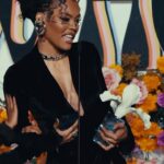 Teyana Taylor Instagram – Truly a night to remember 🖤🙏🏾🖤

Thank you @femmeitforward @heatherlowery @spotify #giveherflowhers #wonthedoit 💐