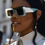 Teyana Taylor Instagram - Thank you @sacaiofficial for having me 🖤 It was hot as hell outside but the Show was hella cold 💙🥶🥶🥶🥶🥶🥶💙 📸: @rickyfilmingstudios @zerbibrub @fabrisflorencia @sacaiofficial @claireguillon