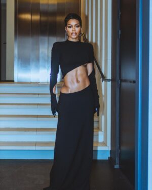 Teyana Taylor Instagram - Thank you @amfar & @monotofficial for a wonderful night 🖤

📸: @vizualape  @gettyimages