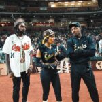 Teyana Taylor Instagram - PART 1 Photo Dumpppppp: It was a home run at the @cactusjackfoundation HBCU soft ball classic! A time was had! TEAM BLACK showed up and showed out!! 💪🏾 Thank you to my Jumpman familyyyyyy @travisscott @jumpman23 and @mlb for having all of us!!! Both team CREAM & BLACK did our big onesssssssss!! ⚾️🙌🏾💪🏾🖤 📸: @kvnhrtlss
