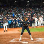 Teyana Taylor Instagram – PART 1 Photo Dumpppppp: It was a home run at the @cactusjackfoundation HBCU soft ball classic! A time was had! TEAM BLACK showed up and showed out!! 💪🏾 Thank you to my Jumpman familyyyyyy @travisscott @jumpman23 and @mlb for having all of us!!! Both team CREAM & BLACK did our big onesssssssss!! ⚾️🙌🏾💪🏾🖤

📸: @kvnhrtlss