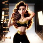 Thalía Instagram - Estoy enamorada de estas hermosas imágenes que hicieron con tanto amor mis fans de Brasil @miamorthalia, estas animaciones representan algunos de los discos que nos han unido a través de los años. 😍🥰 LOS AMO 💋 ¿Cuál de estas eras es tu favorita? ❤️ #Thalia