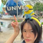 Thasorn Klinnium Instagram - me&minions🤓🍌🐤🪄 Universal Studios Singapore