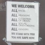 Thomas Beatie Instagram - Best Welcome Sign Ever! 👍💪 Tout est bienvenu! GoodLife Cafe & Bakery