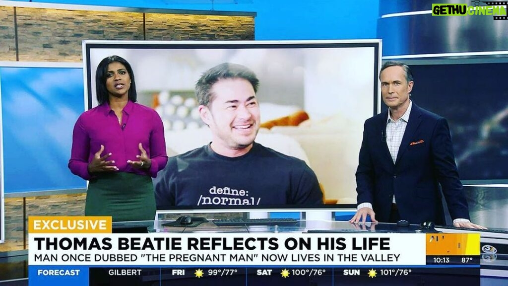 Thomas Beatie Instagram - The most down-to-Earth sit down interview to date. @YettaGibson hits it out of the park! Thank you for such a feel-good story!!! ♥👪👏 https://www.azfamily.com/video/2022/09/23/man-once-dubbed-pregnant-man-living-quiet-life-arizona/ Phoenix, Arizona