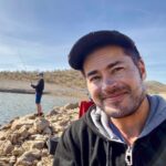 Thomas Beatie Instagram – Gone fishing… be back in 5 minutes…🐟 Nous sommes allés à la pêche, nous revenons. Lake Pleasant, Arizona