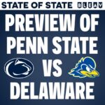 Thomas Hannifan Instagram – On today’s episode of #STATEofSTATE, @j.king_lig and I have your full preview for No. 7 #PennState vs #Delaware this Saturday! What improvements do the Nittany Lions need to make following their win against #WestVirginia with #BigTen play beginning next week? Link in bio and story!
.
.
@bleavsports @bleavnetwork @bluewhiteoutfitters #weare #pennstatefootball #psu #nittanylions #bigtenfootball #collegefootball #collegefootballplayoff #football #happyvalley