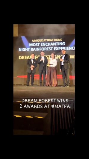 Tiara Jacquelina Instagram - wooooottttt wooooottttt!!! Dream Forest Langkawi won 2 awards at the recent MATFA Golden Horse Awards in the emerging & unique attractions categories 😍 Well done #DreamTeam, onwards and UPWARDS!

DREAM FOREST OPENS THIS WEEKEND FROM 16TH JUNE, WHO'S GONNA BE IN LANGKAWI? 💜 

#DreamForestLangkawi #ImmersiveAttraction #visitlangkawi #langkawiattractions #familyattraction #ImmersiveExperience #enfinitimakesmagic