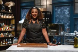 Tiffany Derry Instagram - I have to thank God for surrounding me with some of the best human beings on this earth. We are complex people and having the time to get to know each of you has made me a better person. I get to call @bobbyflay my friend and that in itself is mind blowing. I never imagined you would be so kind, loyal, loving and always honest. You are not only there for me while being on Triple Threat but also in real life. I knew @chefbrookew and @mvoltaggio before we started this journey but now I KNOW y’all. This journey is incredibly sweet because of you. 

I can’t believe the season finale is here. This season required me dig dip in a very different way. When you cook everyday back to back and have no control of the outcome and can still stand tall. That requires a different mindset!!

This week I get to share the kitchen with my friend @honeycuttholmes who can throw down in the kitchen not to mention the biggest heart. Also joining us at the judges table is @cliff_crooks who also tells it like it is!!

Tuesday, October 24th at 9/8c - “Titans vs Rashida Holmes

Thank you family for the support and love❤️
#shef #cheftiffanyderry #bobbystriplethreat

Hair: @jacqueline_helene  @studio__1216 
MUA: @jacqueline_helene