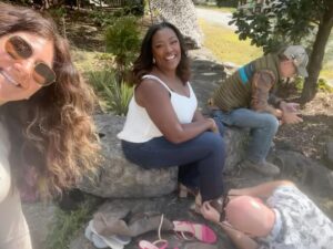 Tiffany Derry Instagram - What people think filming look like!! I must say having a great time filming in Nashville with my peeps. Thanks @jacqueline_helene for keeping me right. 
Fam where should I go eat in Nashville and please more than just restaurant and bars?
I can’t get over this amazing weather right now!!
#shef #cheftiffanyderry #nashville
