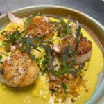 Tiffany Derry Instagram - Have you had our Scallops, ricotta ravioli, and corn curry?? Can we say Fiyah🔥🔥 Snag a reservation tonight at @rootssouthtable a few spots became available!!! Roots Southern Table