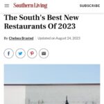Tiffany Derry Instagram - Wow @rootssouthtable made the incredible list of The South’s Best New Restaurant by @southernlivingmag I love how @cabrasted ended it by saying “The experience at Roots makes it hard to leave but easy to return”. Thank you to everyone that continue to rock with us❤️. We do not take it lightly that you keep coming back and for that we are most grateful. #rootssoutherntable #shef #rootschickenshak #cheftiffanyderry Southern Living