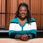 Tiffany Derry Instagram - Ya Girl back on Chopped for a double hitter again on @foodnetwork Stay tuned for #bobbystriplethreat afterwards Premiering Tuesday, September 5th at 8/7c pm- “Beef Knuckle Down” Do you want kimchi fries with that? When the chefs get fried potatoes topped with Korean chile powder in the appetizer basket, the judges could be in for some fusion confusion or satisfying first plates. The competitors find a versatile and lean cut of meat in the entrée basket: beef knuckle. Then, a strange pizza and a rich nut are two of the mandatory items for the last two chefs in the dessert round. @thetedallen @chefmarcmurphy @chefbrookew @FoodNetwork #Chopped Food Network "Chopped"