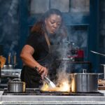 Tiffany Derry Instagram - All I have to say is my Face!!! What is wrong with me lol??? If you missed last week go back and watch so you ready for this week with @choibites @francis_lam @bobbyflay @chefbrookew @mvoltaggio All I have to say is get the snacks ready!!! Premiering tomorrow, Tuesday, August 29th at 9pm- “Titans vs Esther Choi” Bobby Flay's Titans face off against their friend and master of modern Korean cuisine, Chef Esther Choi. Friends become enemies, and Esther has many as both the Titans and the clock work to take her down in front of James Beard award-winning journalist and judge Francis Lam. #BobbysTripleThreat @foodnetwork