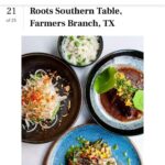 Tiffany Derry Instagram - Wow @rootssouthtable made the incredible list of The South’s Best New Restaurant by @southernlivingmag I love how @cabrasted ended it by saying “The experience at Roots makes it hard to leave but easy to return”. Thank you to everyone that continue to rock with us❤️. We do not take it lightly that you keep coming back and for that we are most grateful. #rootssoutherntable #shef #rootschickenshak #cheftiffanyderry Southern Living