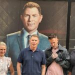 Tiffany Derry Instagram - So imagine pulling up to do some media events at @foodnetwork Kitchen and you see your face on the wall!! Yes had no clue y’all!! We had the best time hanging and can’t wait to do it again. Go check us out on Park Ave and tag us with your pics @chefbrookew @mvoltaggio @bobbyflay #bobbystriplethreat #shef #foodnetwork Food Network Kitchen
