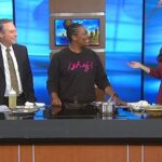 Tiffany Derry Instagram - Thank you, @fox4news for highlighting our New Years Eve tasting menu! Indulge in a specially curated dinner paired with unique cocktails and wines, including zero-proof options. Limited seating in our intimate main dining room and Sunroom. You can learn more and reserve your spot now at the link in our bio. @mastercheftd stopped by the Good Day studios to show us how to put a modern twist on the classic Surf and Turf. Watch the full video at the link on our Facebook page! Roots Southern Table