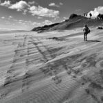 Tim Roth Instagram - Black metallic sand. Shooting begins. Auckland.