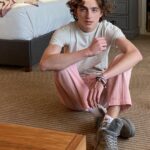 Timothée Chalamet Instagram - who’s going to watch tonight ? ☺️ Los Angeles, California